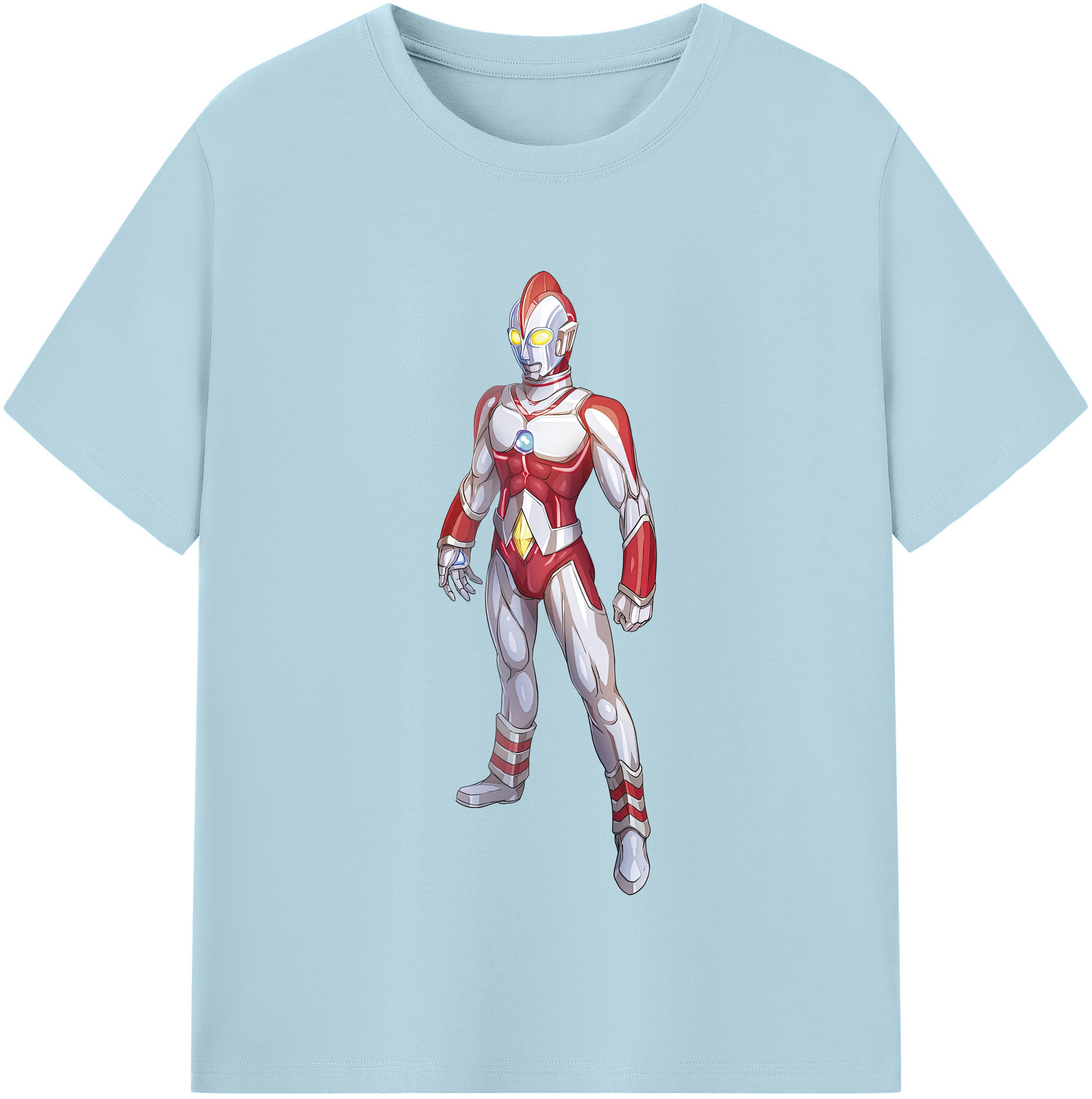 （画像用） ウルトラマン Ultraman 綿100％半袖Tシャツ（フロントプリント）
